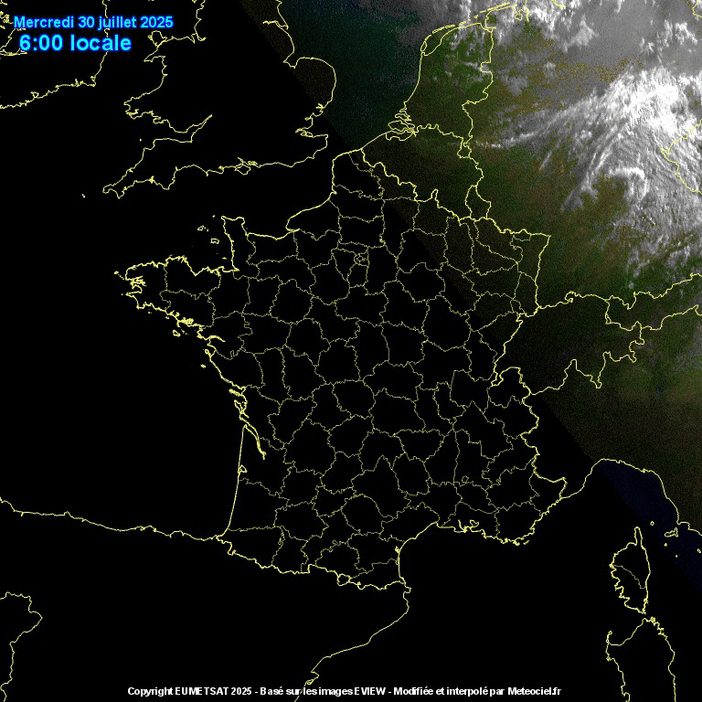 Image d'illustration pour Suivi des nuages en France