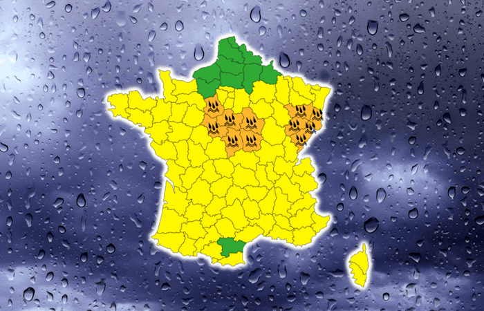 Goutte froide : vigilance orange pluie-inondation ce mercredi 20 août