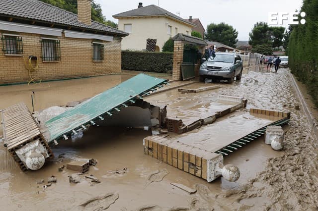 Forts orages et inondations en Espagne en ce début de semaine