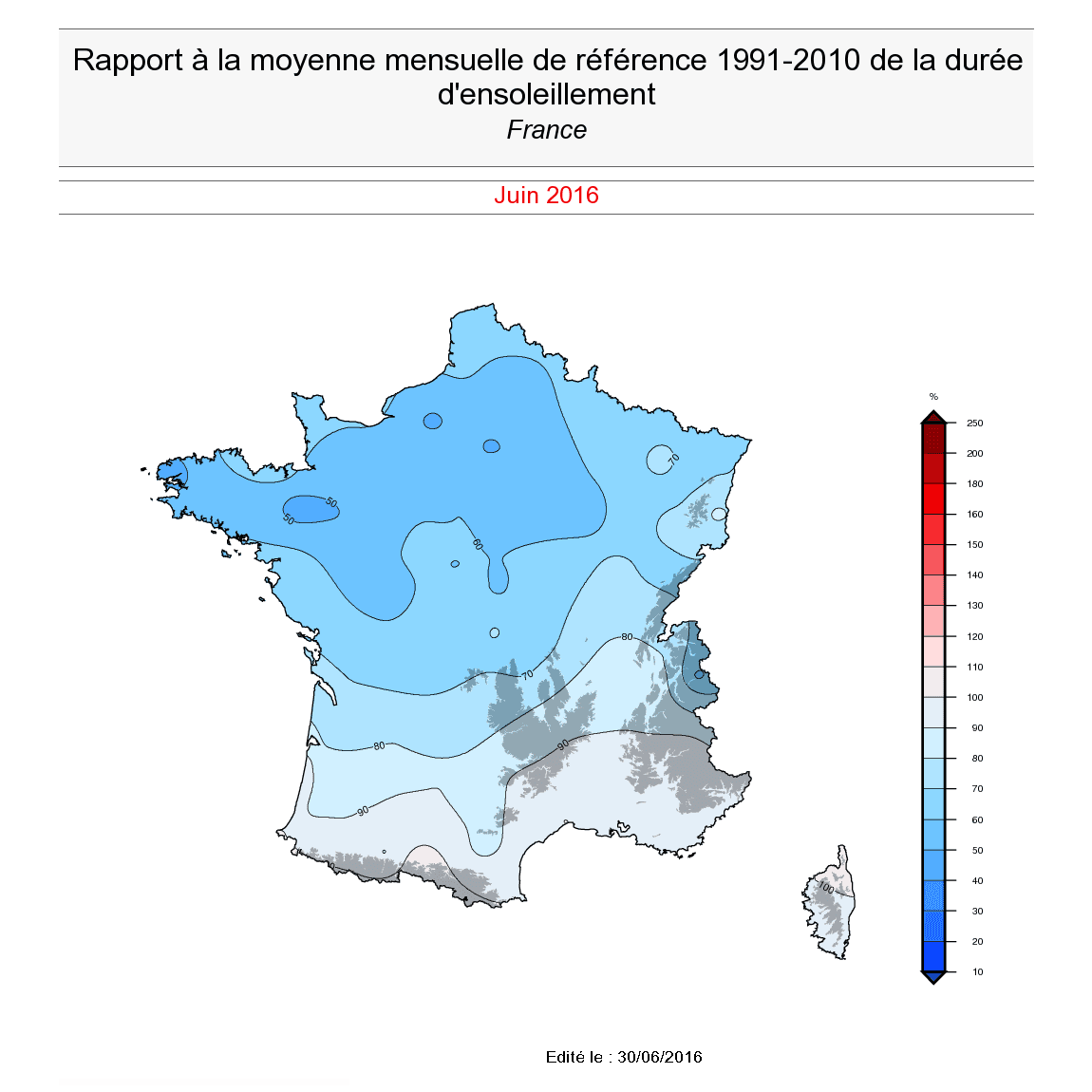 Image d'illustration pour Humidité et absence de soleil : le bilan climatique de Juin