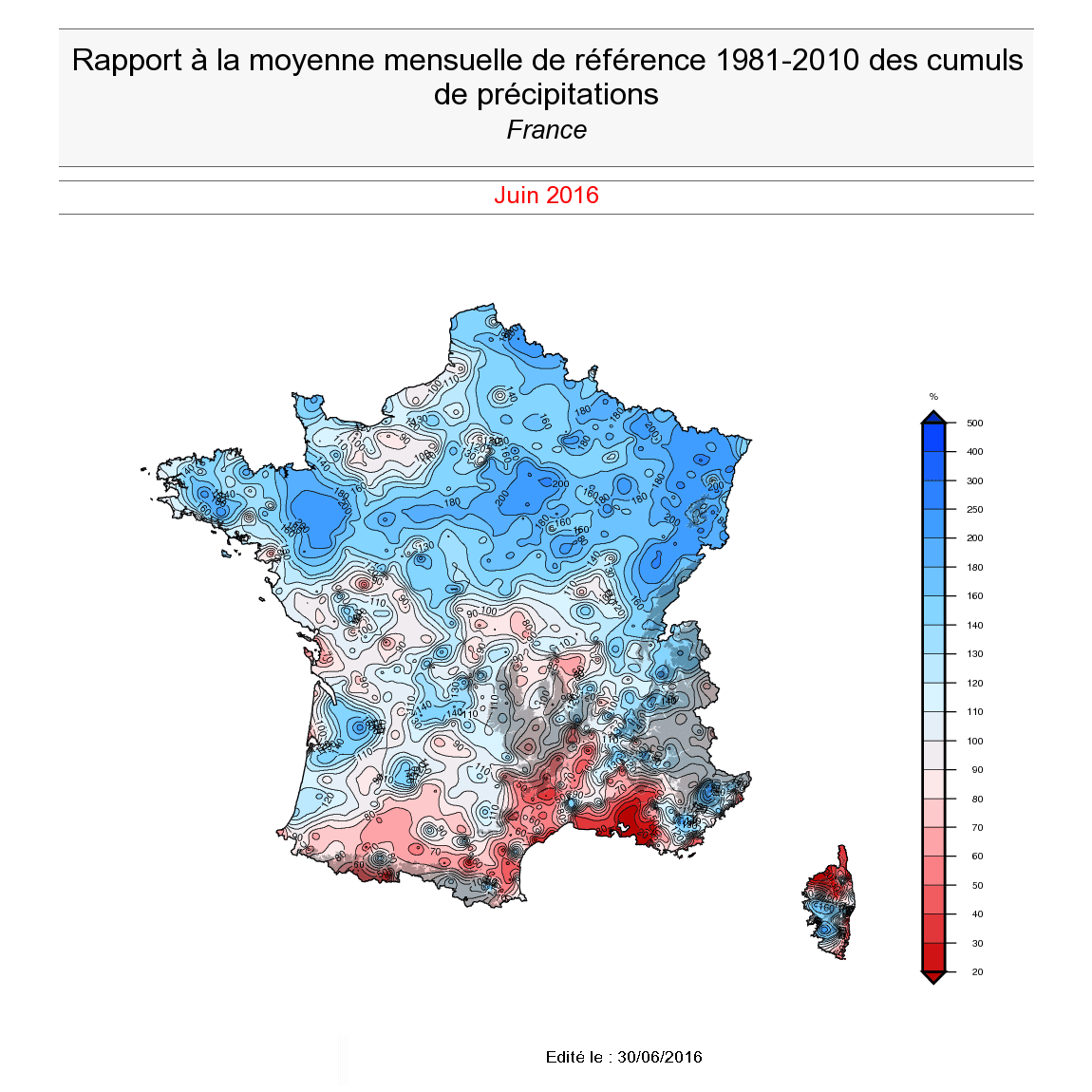 Image d'illustration pour Humidité et absence de soleil : le bilan climatique de Juin