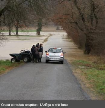 Image d'illustration pour Suivi des intempéries dans le Sud-Ouest et près des Pyrénées