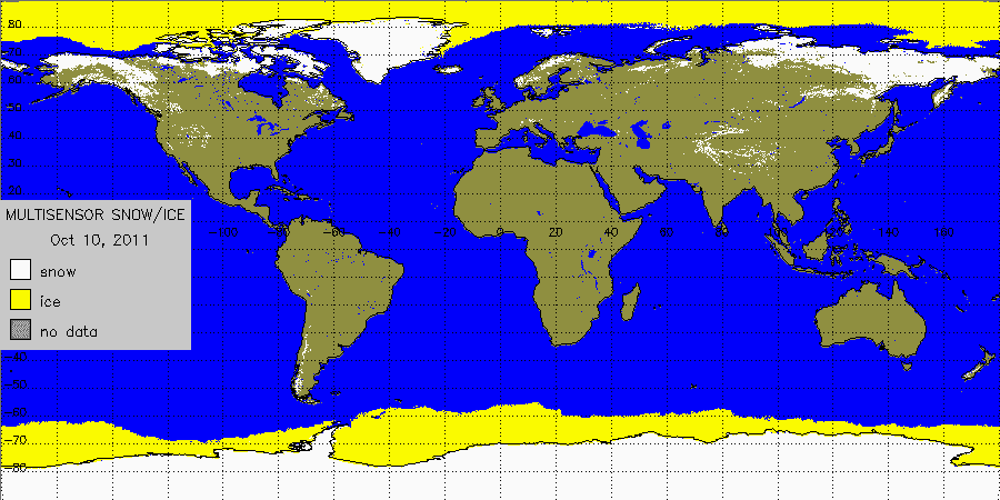 Image d'illustration pour Bilan de l'enneigement dans le Monde en ce milieu d'automne