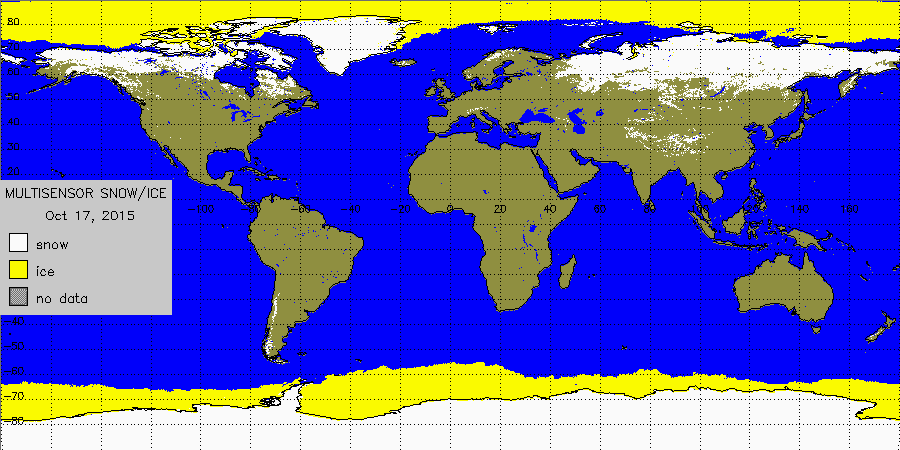 Image d'illustration pour Bilan de l'enneigement dans le Monde en ce milieu d'automne
