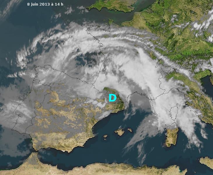 Image d'illustration pour Fortes pluies et risque d'inondations dans le Sud Ouest