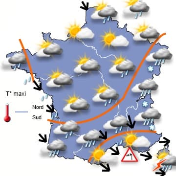 Une semaine plus calme, mais pas forcément très ensoleillée 