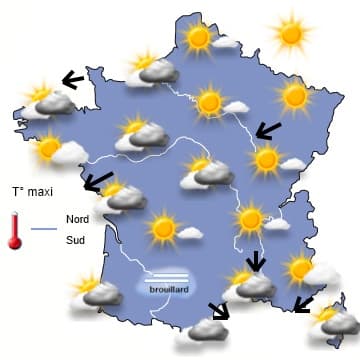 Calme jusqu'au petit coup de froid de vendredi