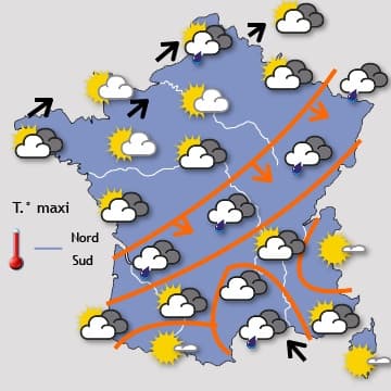 Vers une semaine prochaine plus perturbée 