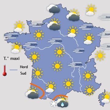 La grisaille gagne du terrain au Nord mais la pollution s'estompe