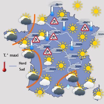 Le froid s'impose, notamment au Nord