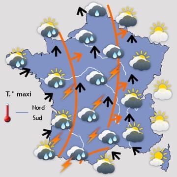Une semaine assez humide et plutôt fraîche 
