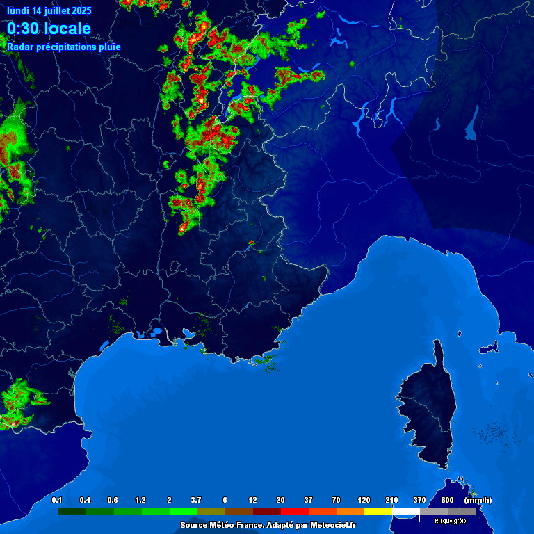 Image d'illustration pour Pluies et orages : premier épisode Méditerranéen de la saison ce week-end