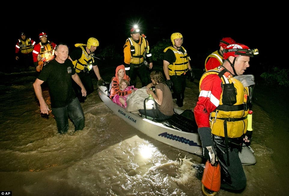 Image d'illustration pour Records de pluie et inondations meurtrières aux Etats-Unis
