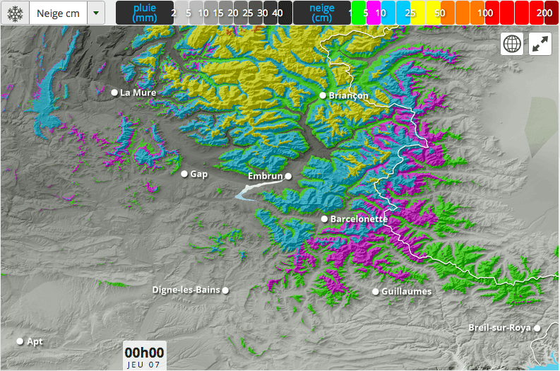 Image d'illustration pour Neige abondante en montagne dans les prochains jours