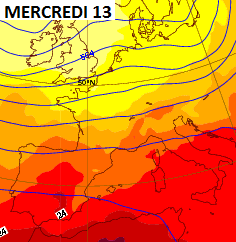 Image d'illustration pour Plein été et grosse chaleur près de la Méditerranée
