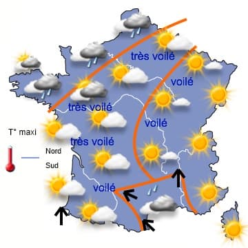 Fin de cette longue période de temps calme...